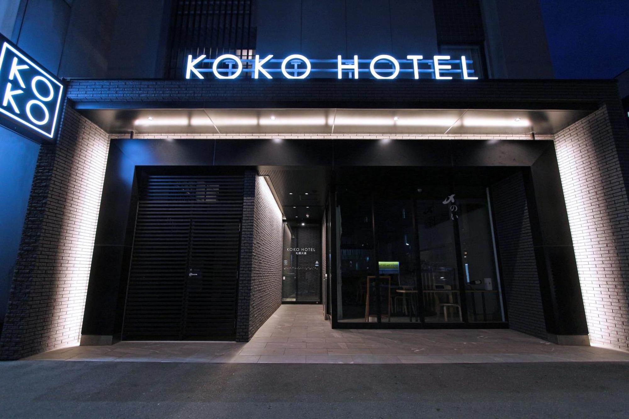 Koko Hotel Sapporo Odori Exterior foto